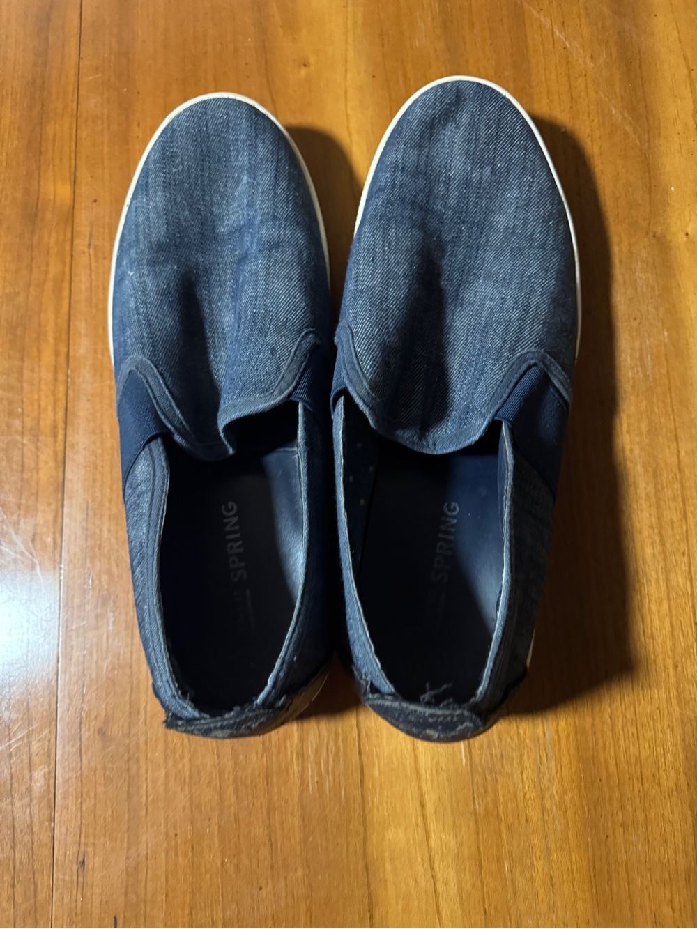 Call It Spring Men's Navy Slip-On Canvas Loafers